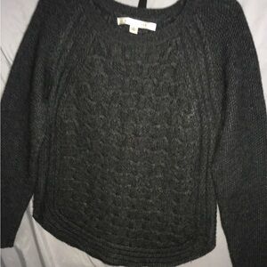 Warm and thick Max Studio sweater dark gray